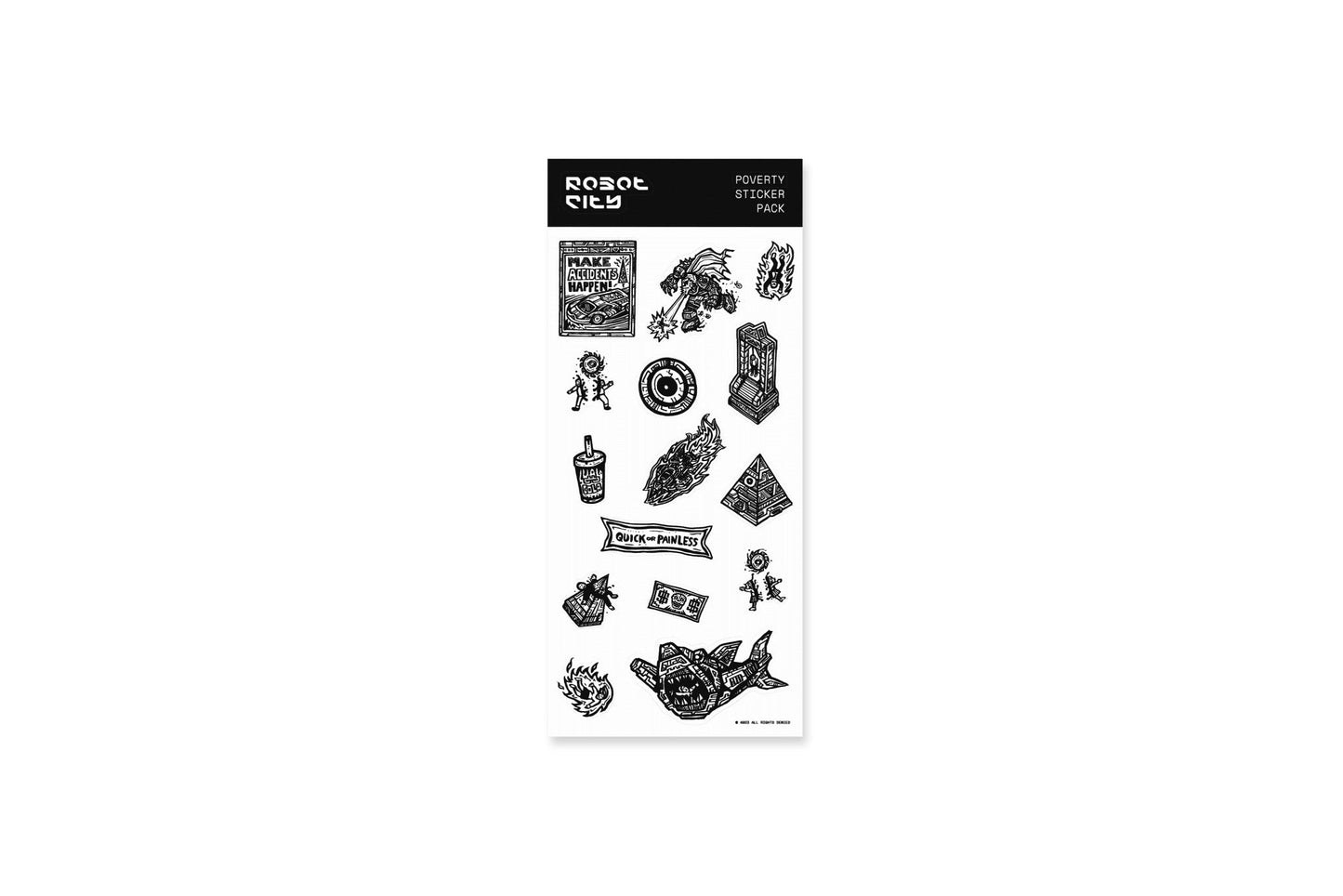 Poverty Sticker Pack