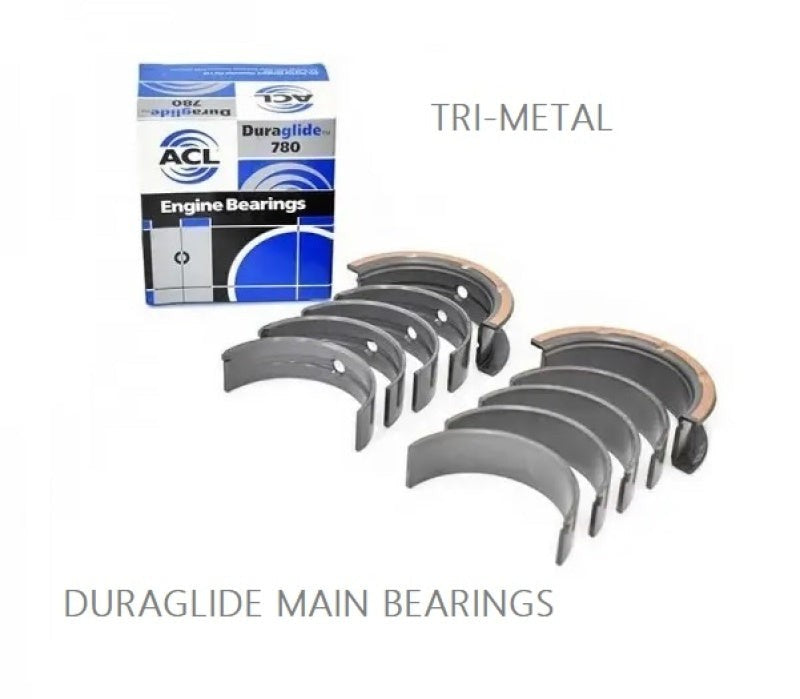 ACL Chry. Prod. V8 273-318-326 1956-73 Engine Crankshaft Main Bearing Set