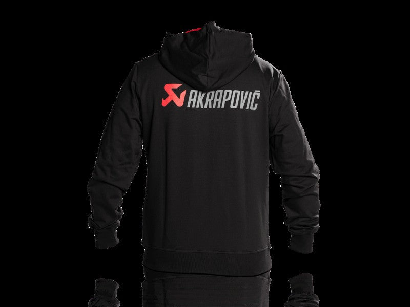Akrapovic Mens Akrapovic Logo Black Hoodie - S