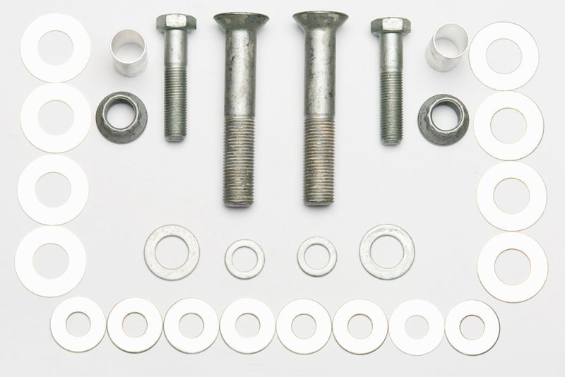 Wilwood bolt kit bracket 1/2-20 fhcs 3/8-24 hhcs W/NUTS/SHIMS