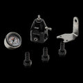DeatschWerks DWR550C Adjustable Carburetor Regulator w/ 3/8in Barb Fittings and Gauge