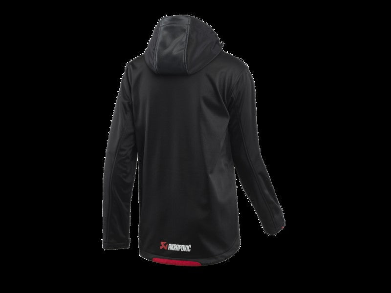 Akrapovic Mens Corpo Softshell Jacket Black - M